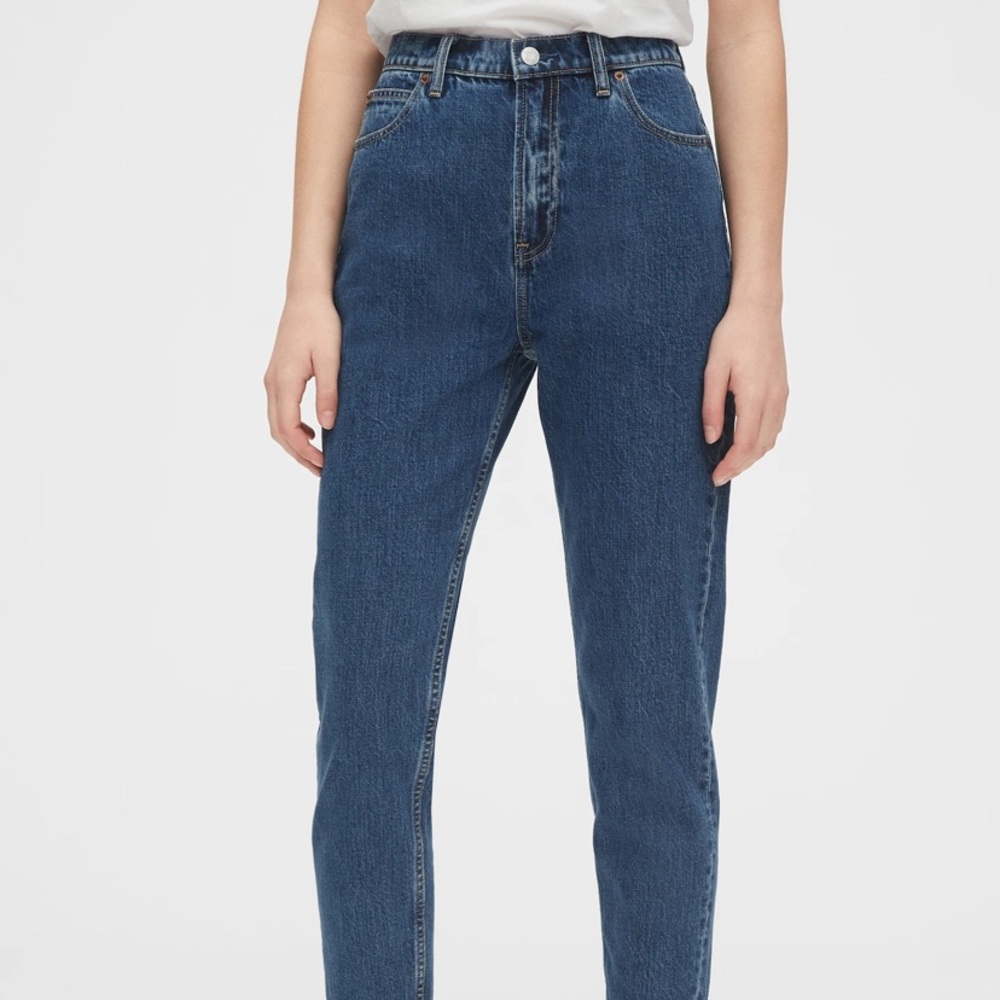 GAP Sky High Rise Mom Jeans